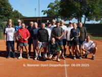 6. Warener Open – Doppelturnier der Freizeitspieler
